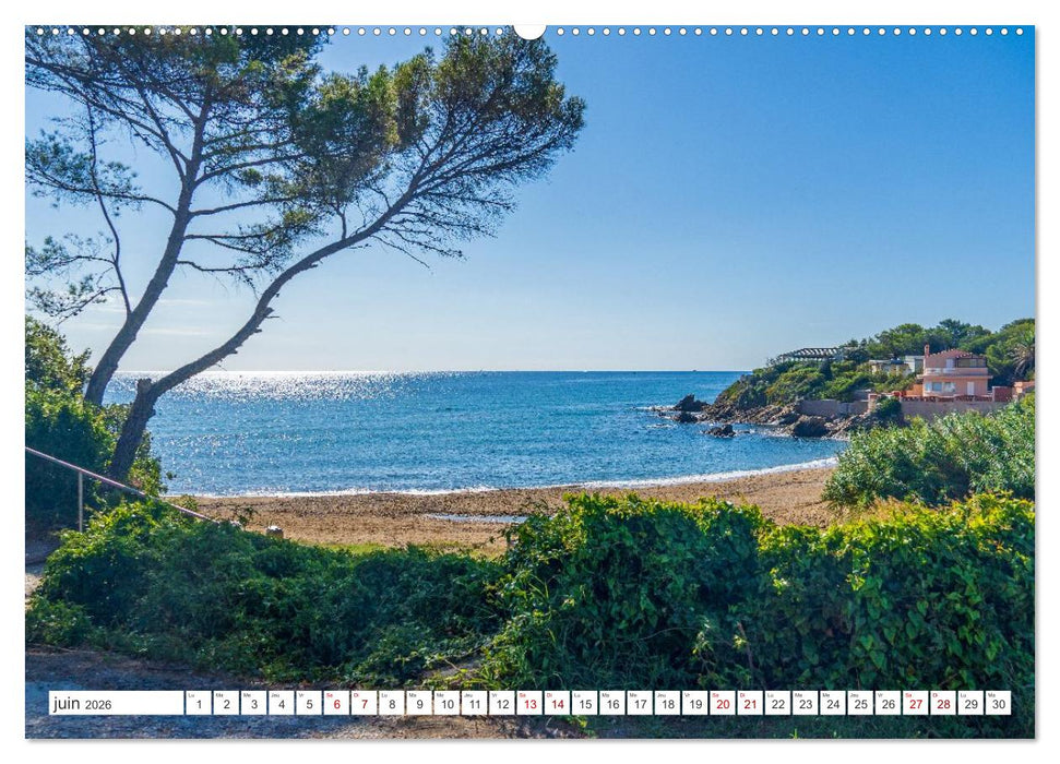 Découverte de la Côte d'Azur (CALVENDO Calendrier mensuel 2026)