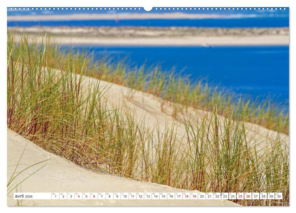 Découvrir la région Nouvelle-Aquitaine (CALVENDO Calendrier supérieur 2026)