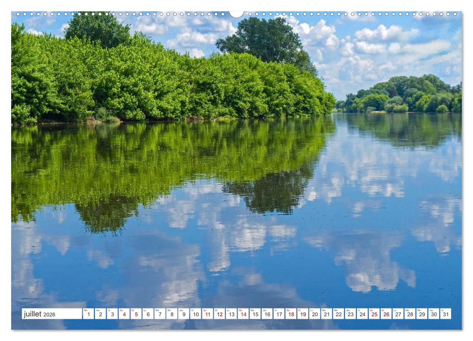 Découvrir la région Nouvelle-Aquitaine (CALVENDO Calendrier supérieur 2026)