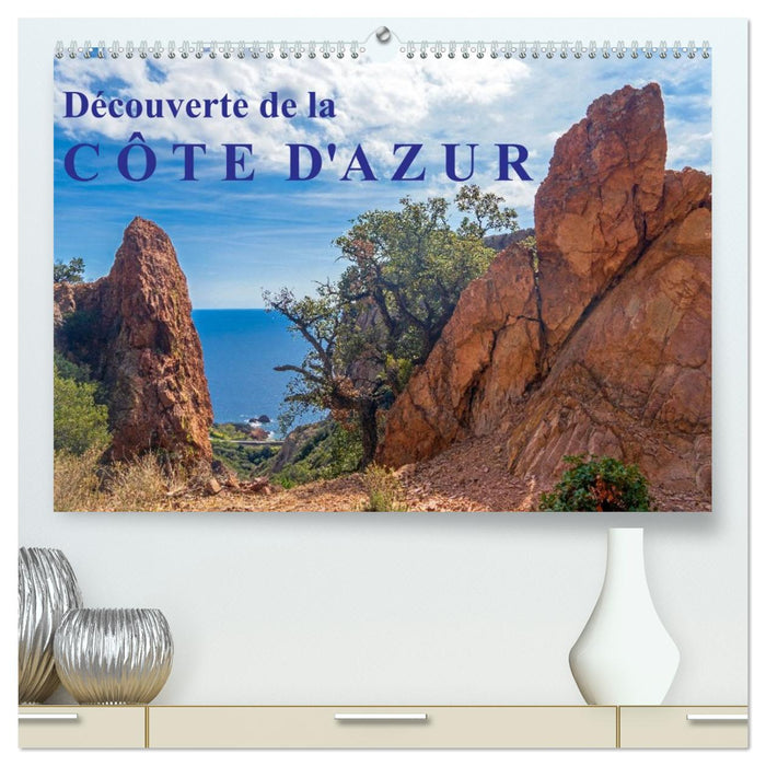 Découverte de la Côte d'Azur (CALVENDO Calendrier supérieur 2026)
