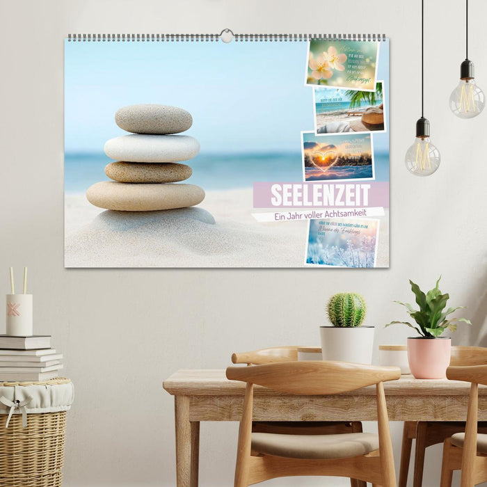 SEELENZEIT Ein Jahr voller Achtsamkeit (CALVENDO Wandkalender 2026)