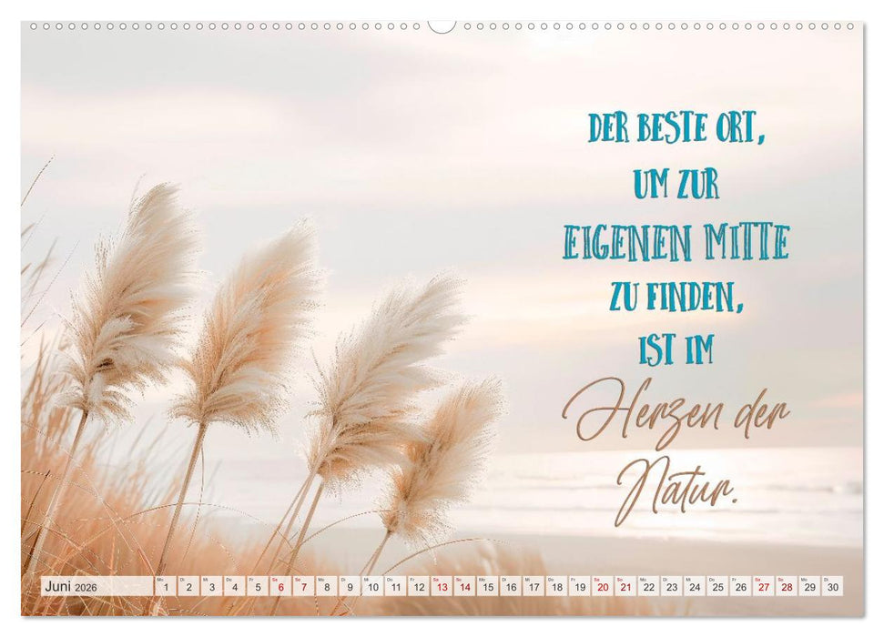 SEELENZEIT Ein Jahr voller Achtsamkeit (CALVENDO Premium Wandkalender 2026)