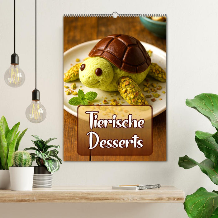 Tierische Desserts (CALVENDO Wandkalender 2026)