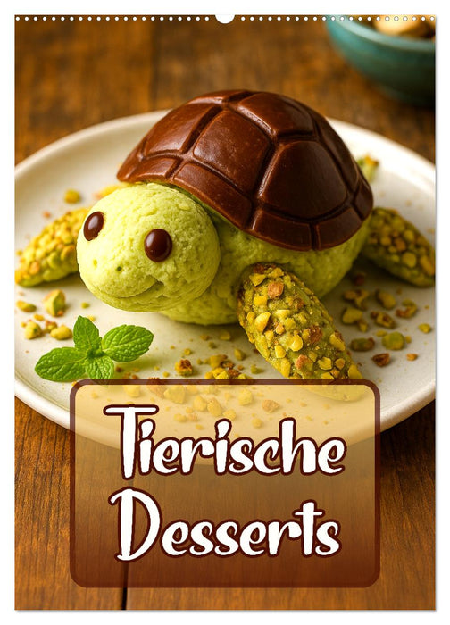 Tierische Desserts (CALVENDO Wandkalender 2026)