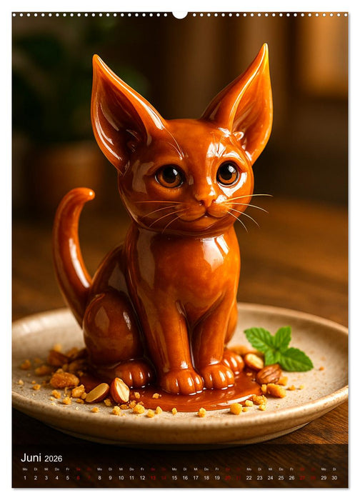 Tierische Desserts (CALVENDO Wandkalender 2026)