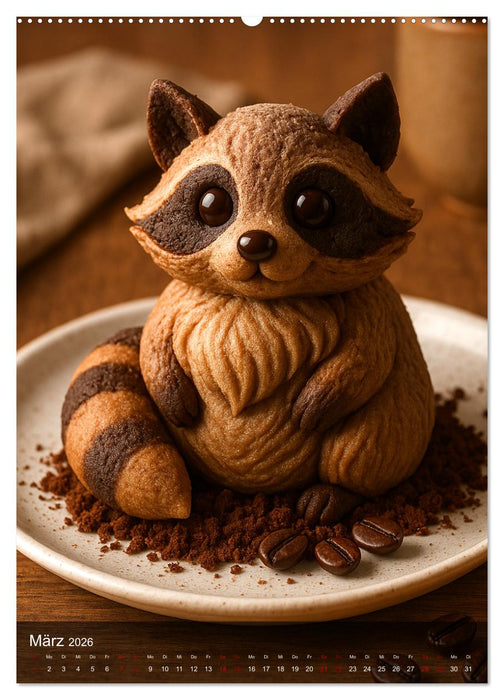 Tierische Desserts (CALVENDO Premium Wandkalender 2026)