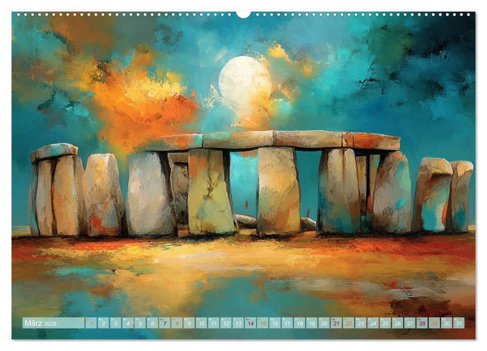 Visionen aus Linie und Raum (CALVENDO Wandkalender 2026)