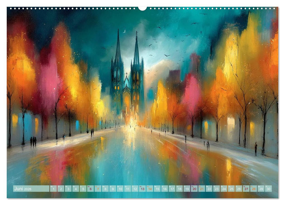 Visionen aus Linie und Raum (CALVENDO Wandkalender 2026)