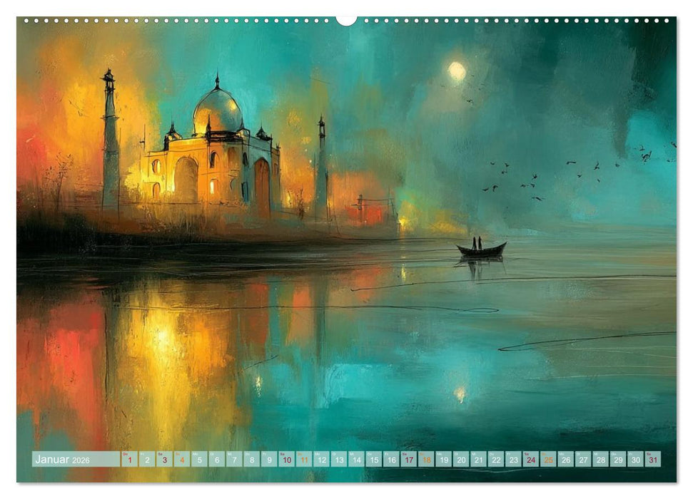 Visionen aus Linie und Raum (CALVENDO Premium Wandkalender 2026)