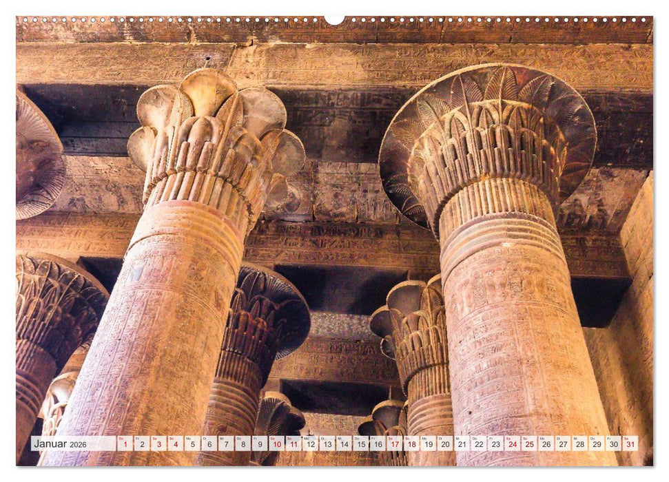 Stilvolles Segeln auf dem Nil mit einer Dahabeya (CALVENDO Wandkalender 2026)