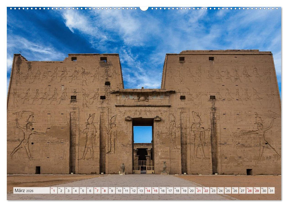 Stilvolles Segeln auf dem Nil mit einer Dahabeya (CALVENDO Wandkalender 2026)