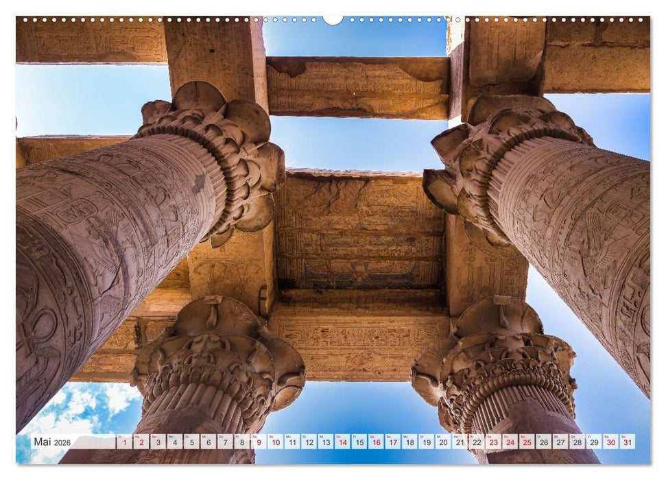 Stilvolles Segeln auf dem Nil mit einer Dahabeya (CALVENDO Wandkalender 2026)