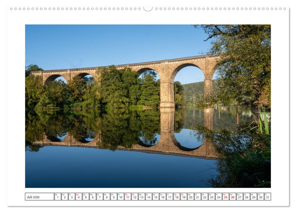 Ikonische Brücken zwischen Geschichte und Gegenwart (CALVENDO Premium Wandkalender 2026)
