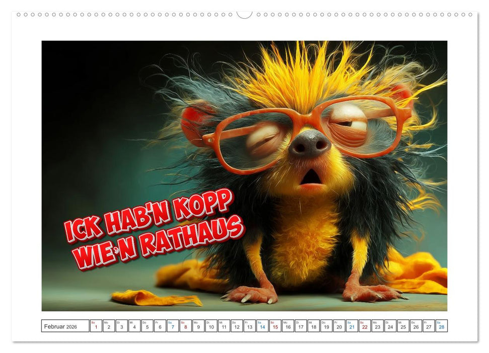 Dit is Berlin, wa? (CALVENDO Wandkalender 2026)