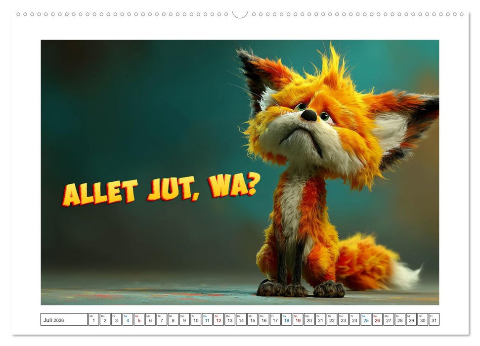 Dit is Berlin, wa? (CALVENDO Premium Wandkalender 2026)