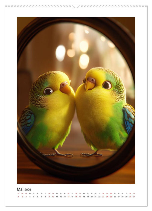 Welli Piepmätze (CALVENDO Wandkalender 2026)