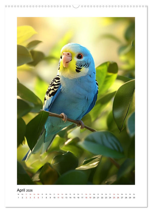 Welli Piepmätze (CALVENDO Premium Wandkalender 2026)