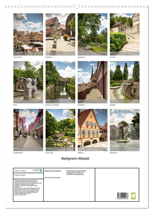 Bietigheim Altstadt (CALVENDO Wandkalender 2026)