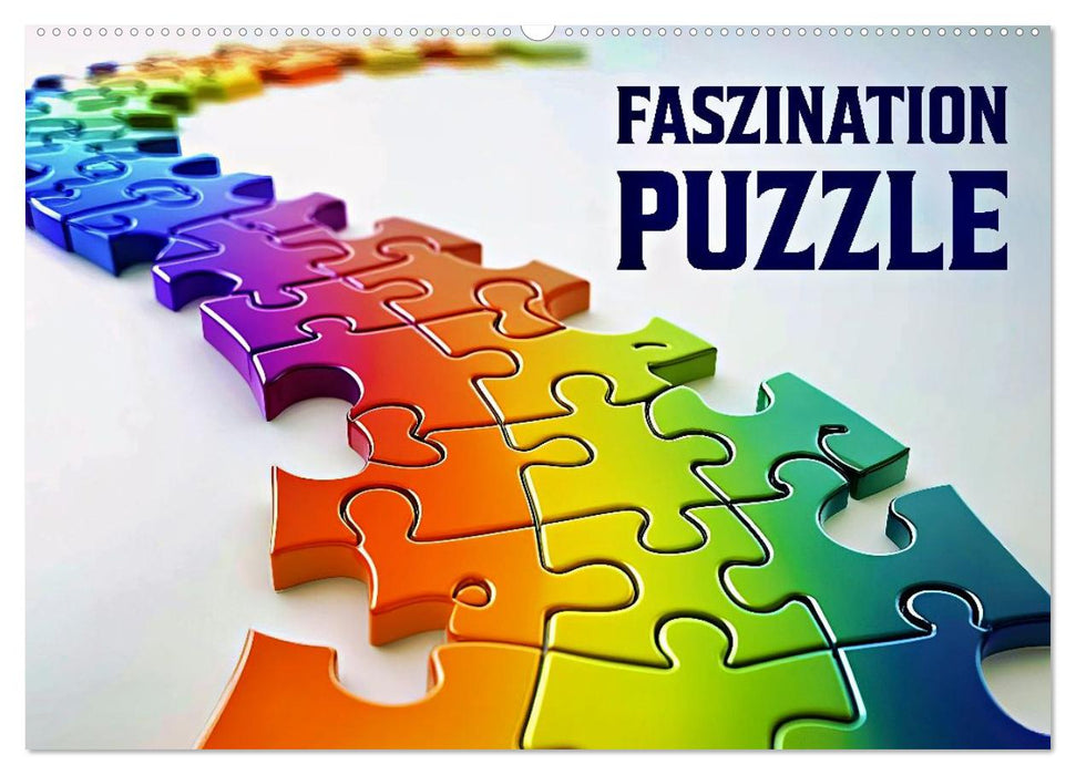 Faszination PUZZLE (CALVENDO Wandkalender 2026)