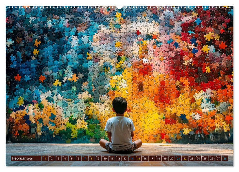 Faszination PUZZLE (CALVENDO Wandkalender 2026)