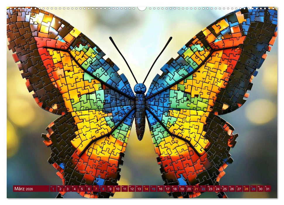 Faszination PUZZLE (CALVENDO Wandkalender 2026)