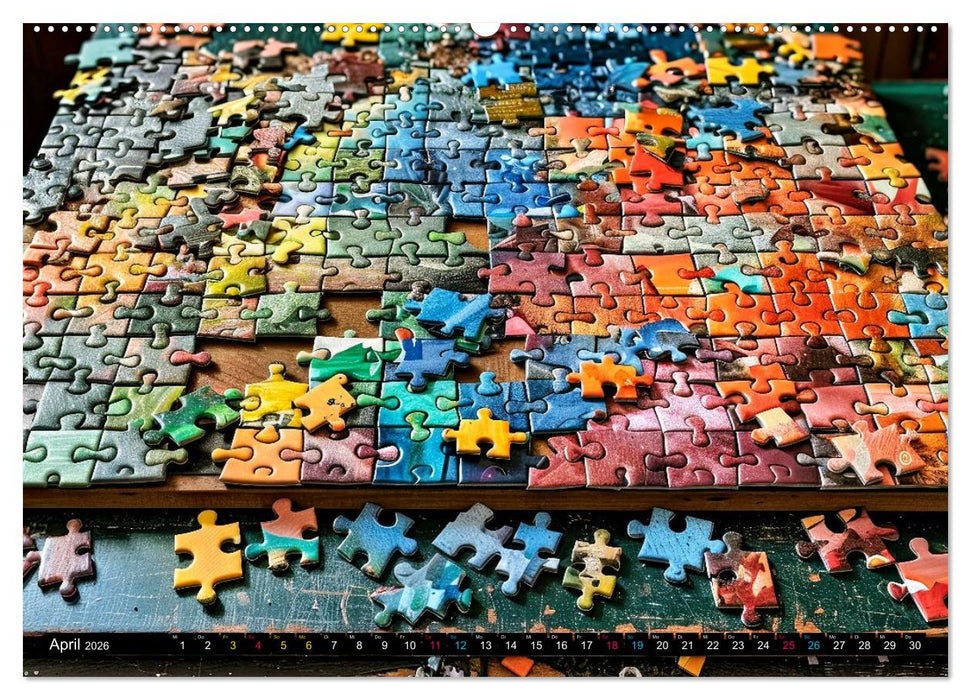Faszination PUZZLE (CALVENDO Wandkalender 2026)