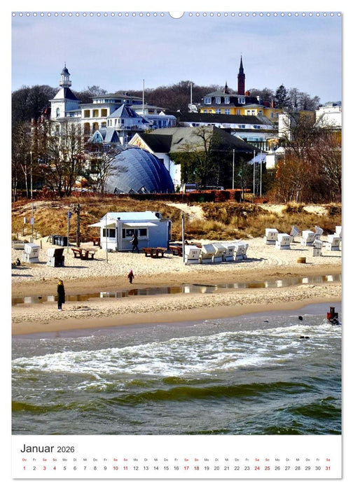 Ostseebad Heringsdorf (CALVENDO Premium Wandkalender 2026)