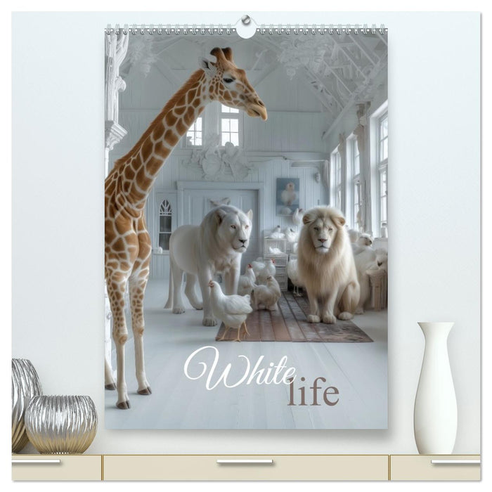 White Life (CALVENDO Premium Wandkalender 2026)
