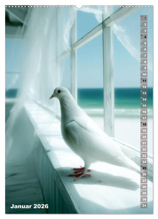 White Life (CALVENDO Premium Wandkalender 2026)