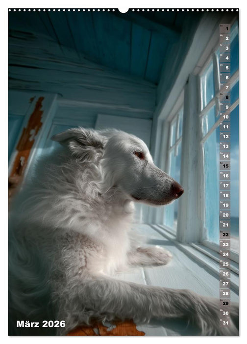 White Life (CALVENDO Premium Wandkalender 2026)