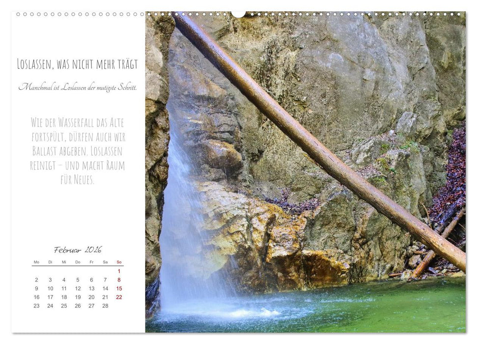 Was uns trägt, wenn alles wankt. Über das Wachsen an Krisen (CALVENDO Premium Wandkalender 2026)