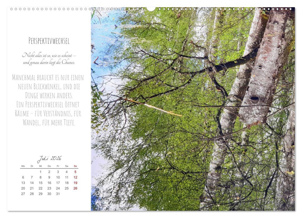 Was uns trägt, wenn alles wankt. Über das Wachsen an Krisen (CALVENDO Premium Wandkalender 2026)