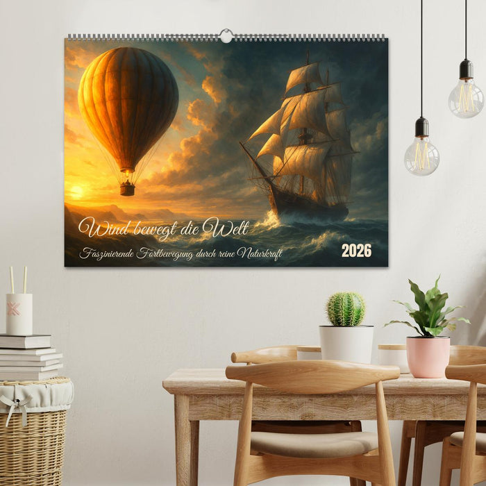 Wind bewegt die Welt (CALVENDO Wandkalender 2026)