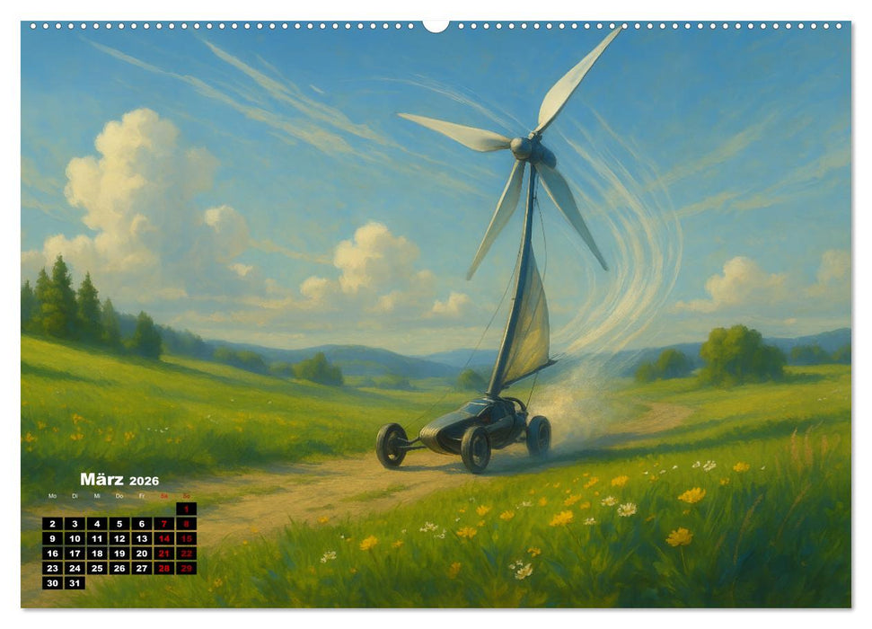 Wind bewegt die Welt (CALVENDO Wandkalender 2026)