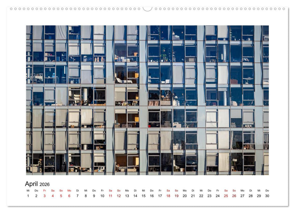 Fassadenpoesie – Muster & Strukturen aus New York (CALVENDO Wandkalender 2026)