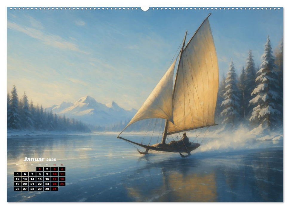 Wind bewegt die Welt (CALVENDO Premium Wandkalender 2026)