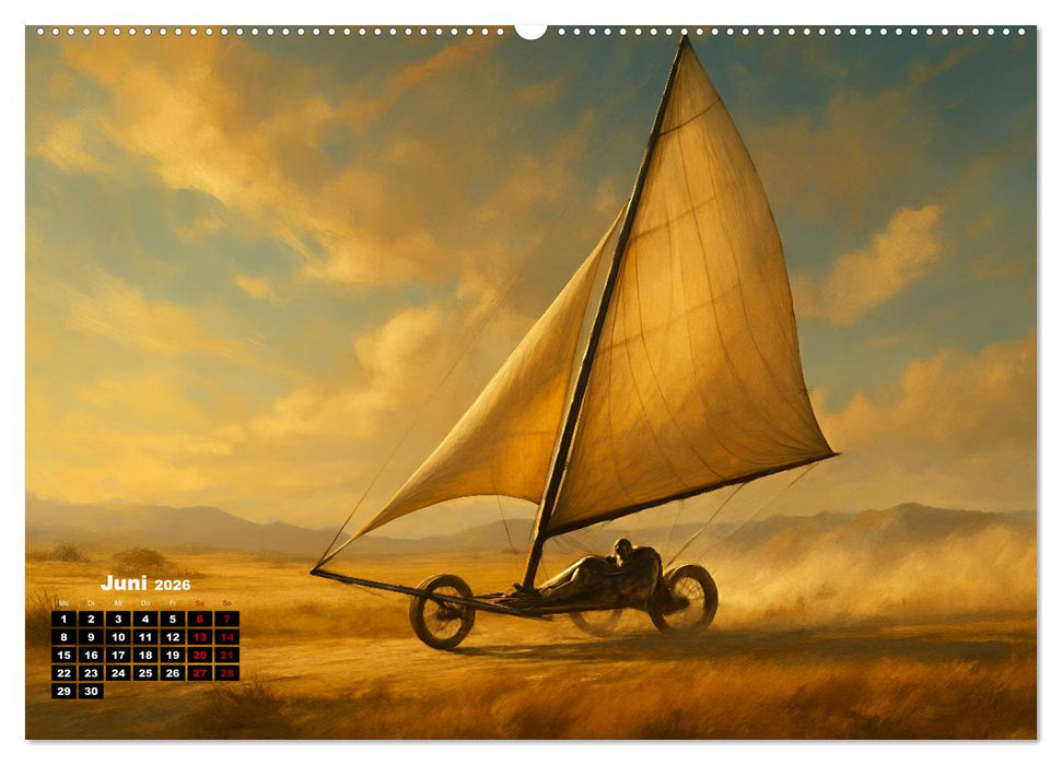 Wind bewegt die Welt (CALVENDO Premium Wandkalender 2026)