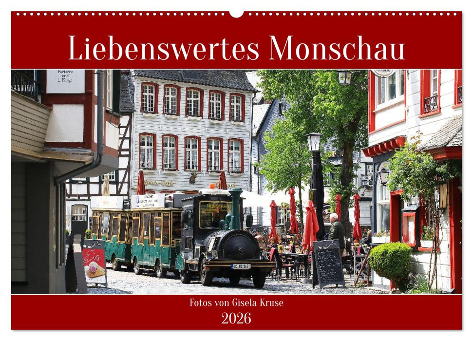 Liebenswertes Monschau (CALVENDO Wandkalender 2026)
