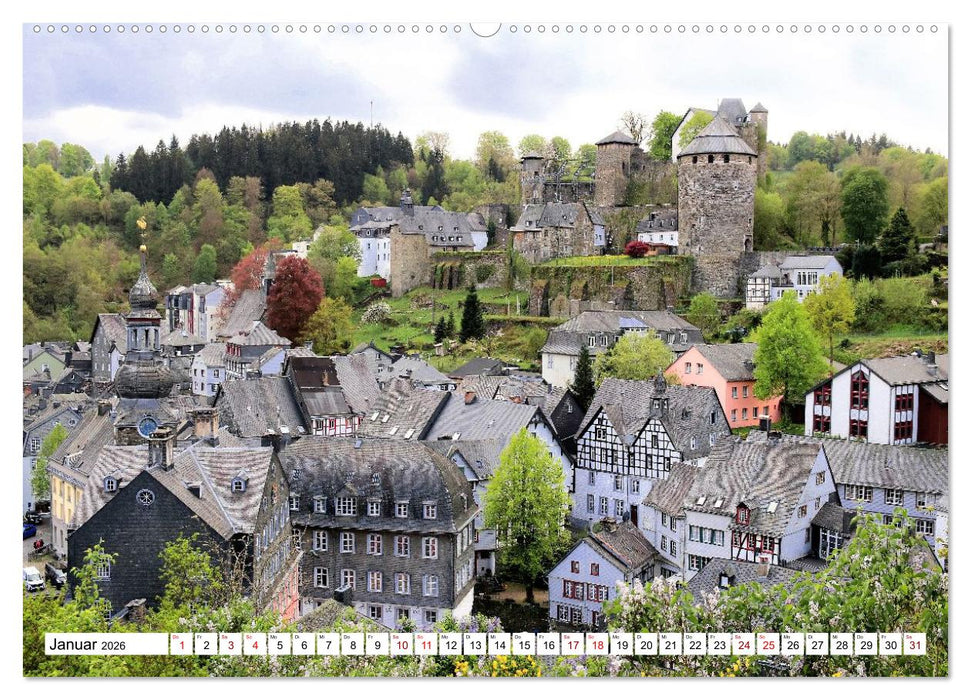 Liebenswertes Monschau (CALVENDO Wandkalender 2026)