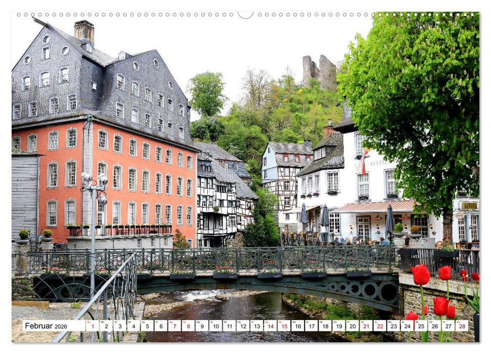 Liebenswertes Monschau (CALVENDO Wandkalender 2026)