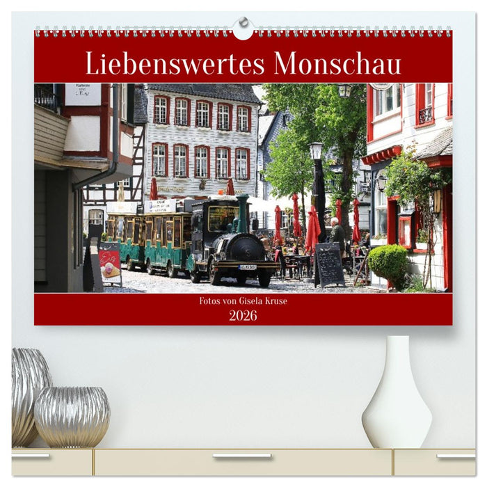 Liebenswertes Monschau (CALVENDO Premium Wandkalender 2026)