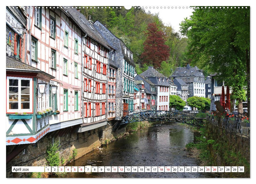 Liebenswertes Monschau (CALVENDO Premium Wandkalender 2026)