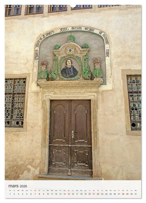 Lutherstadt Eisleben - La ville du grand réformateur Luther (CALVENDO Calendrier mensuel 2026)