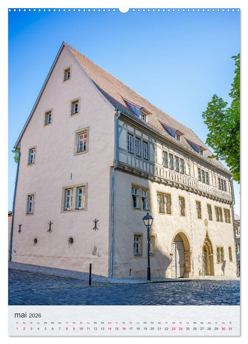 Lutherstadt Eisleben - La ville du grand réformateur Luther (CALVENDO Calendrier mensuel 2026)