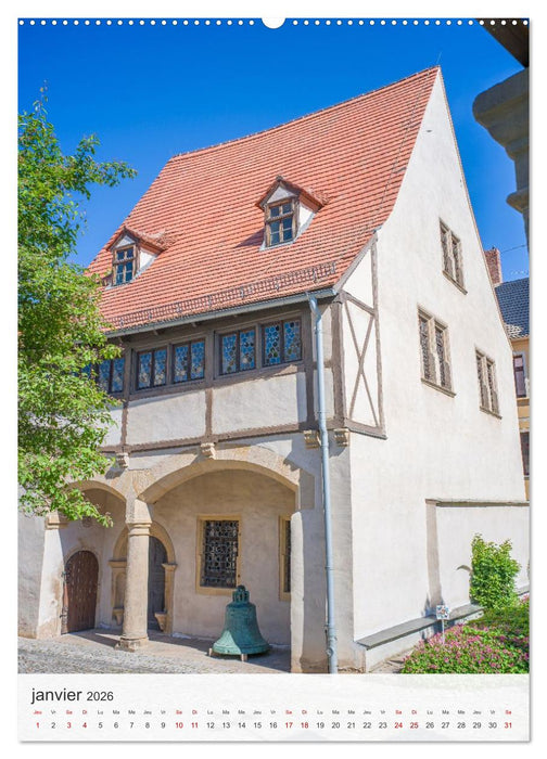 Lutherstadt Eisleben - La ville du grand réformateur Luther (CALVENDO Calendrier supérieur 2026)