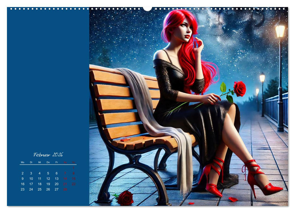 Stilvoll - Das kleine Schwarze (CALVENDO Wandkalender 2026)