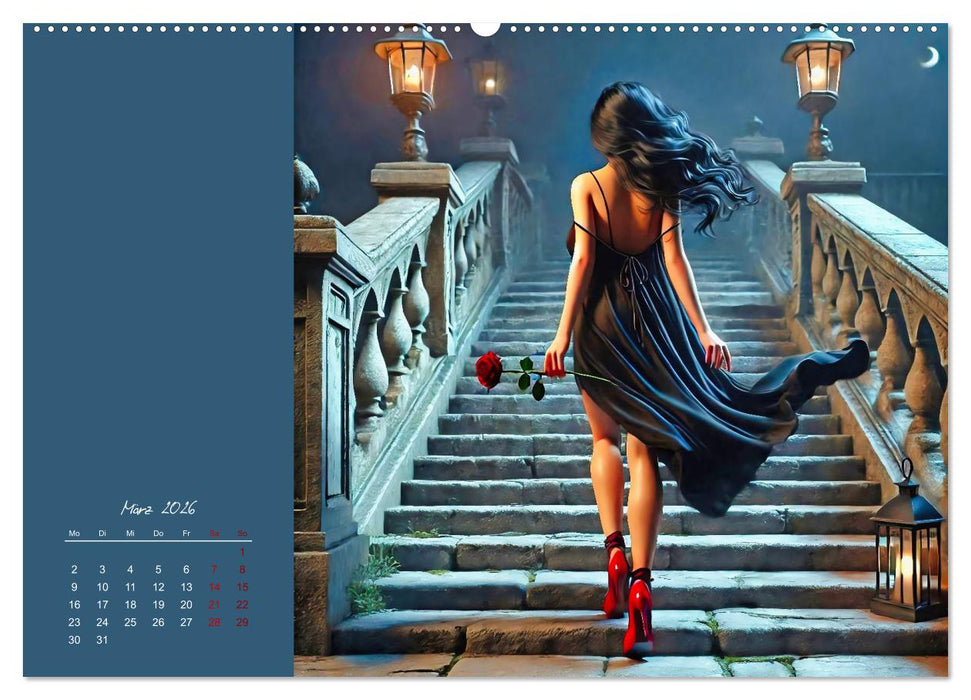 Stilvoll - Das kleine Schwarze (CALVENDO Wandkalender 2026)