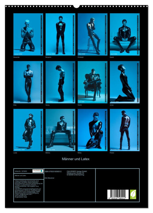 Männer und Latex (CALVENDO Premium Wandkalender 2026)