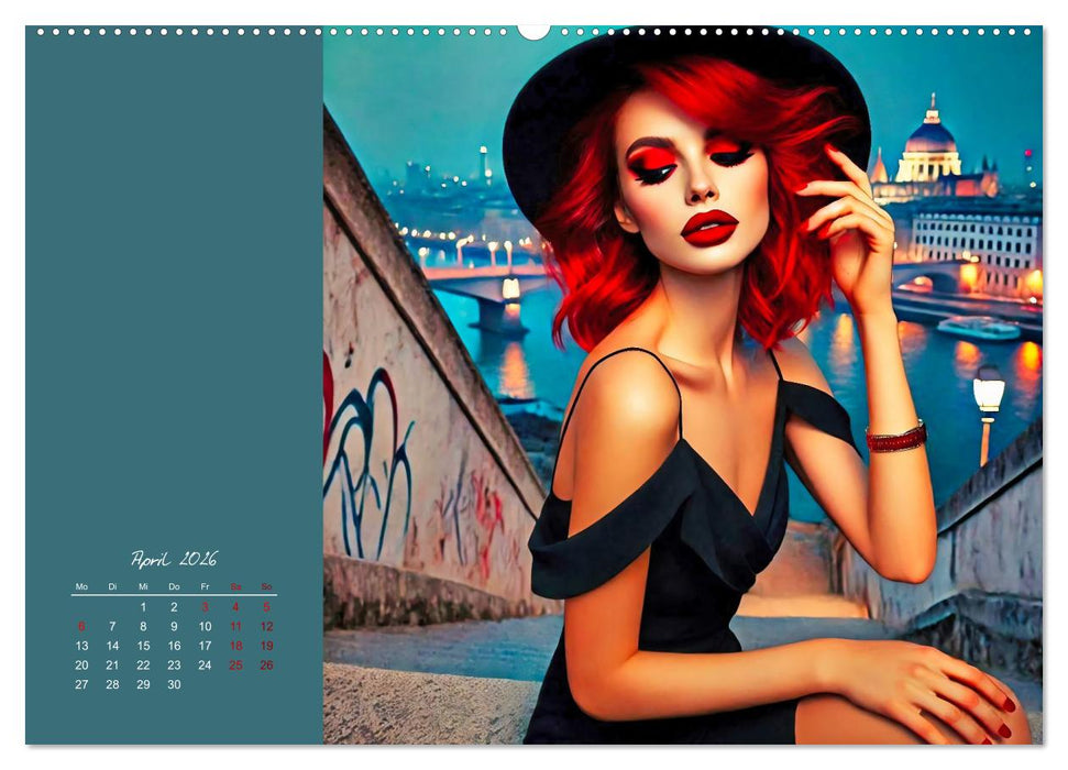 Stilvoll - Das kleine Schwarze (CALVENDO Premium Wandkalender 2026)