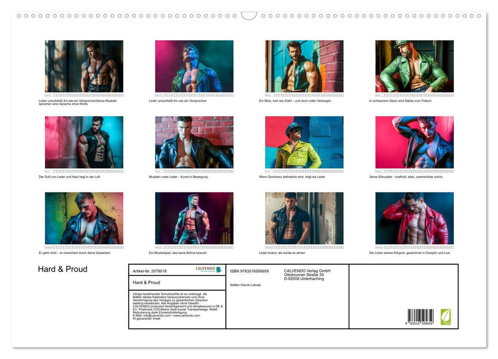 Hard & Proud (CALVENDO Wandkalender 2026)